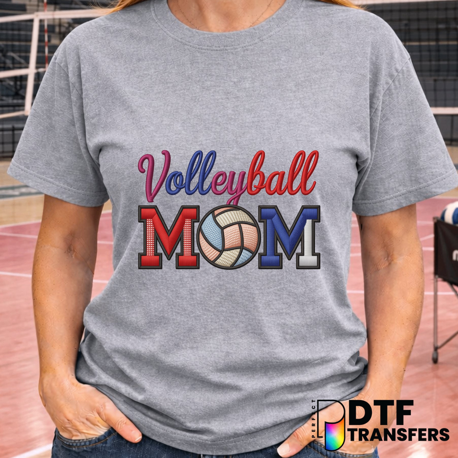 Volleyball Mom – Volleyball DTF Transfer