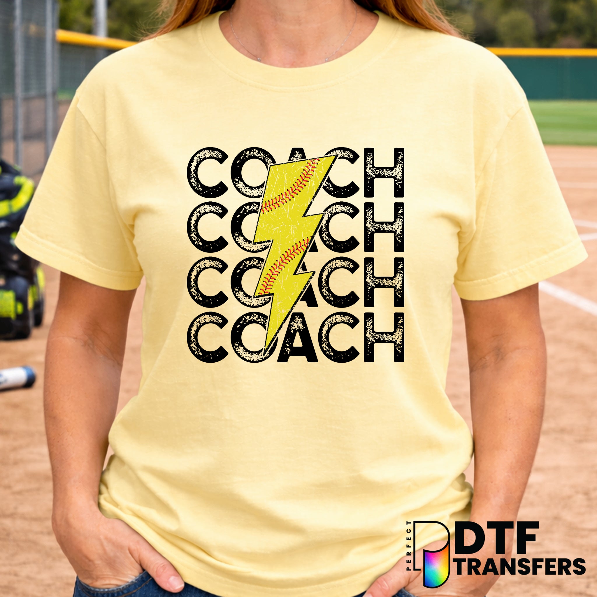 COACH SOFTBALL – Softball DTF Transfer