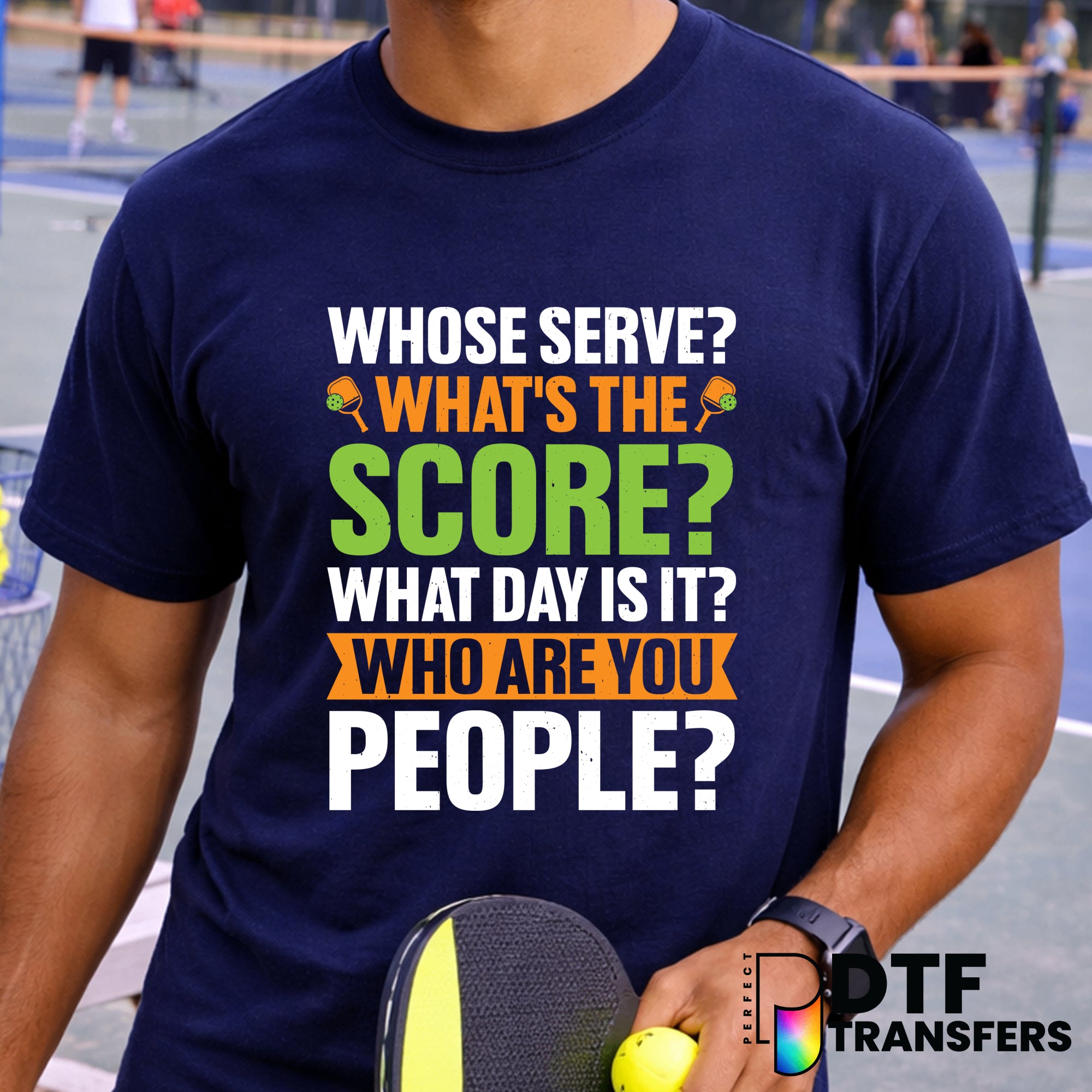I'VE GOT SOME QUESTIONS ABOUT PICKLEBALL – Pickleball DTF Transfer