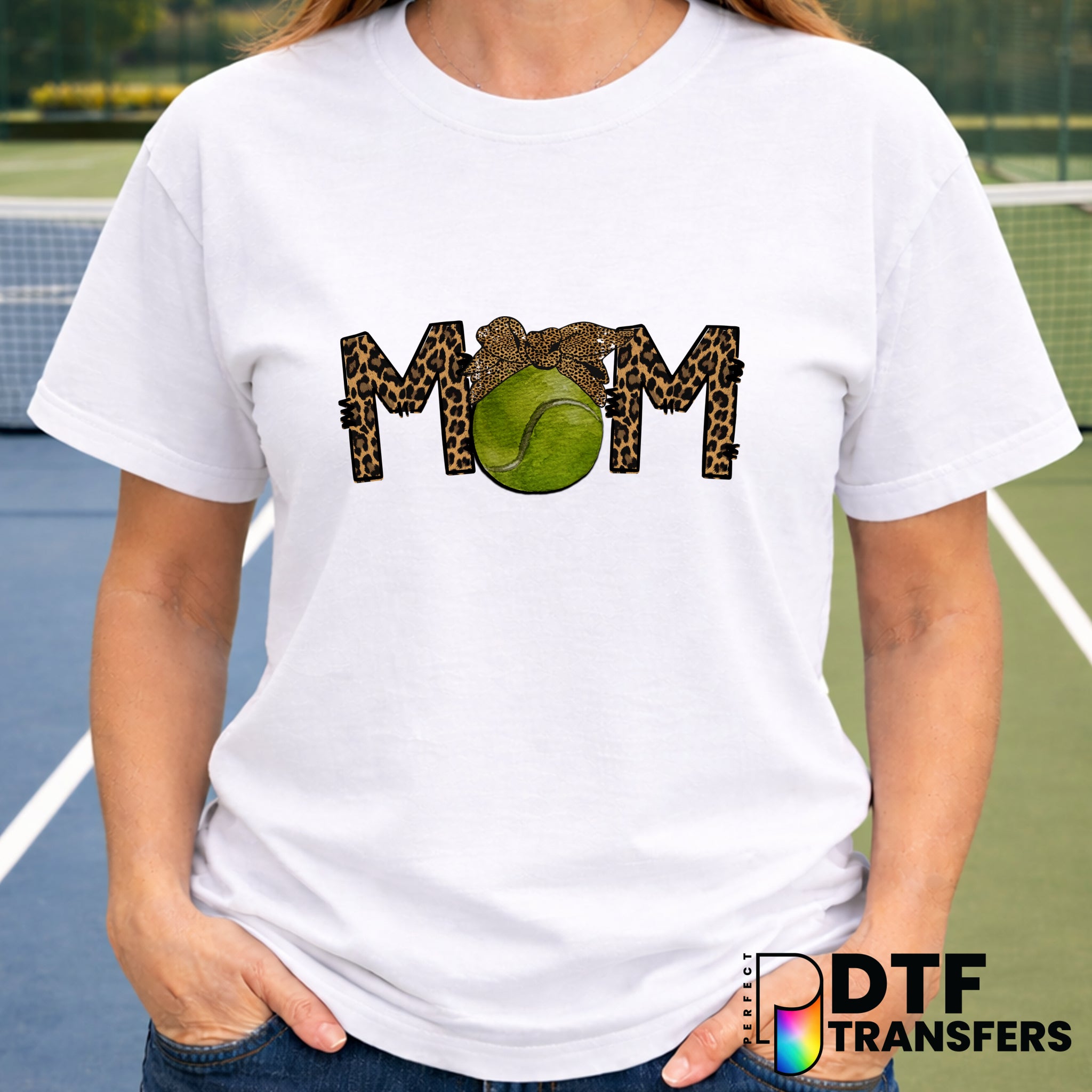 TENNIS MOM – Tennis DTF Transfer