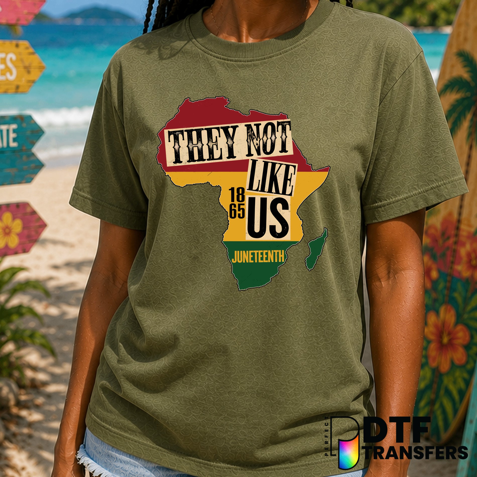 Juneteenth Africa – Black History Month DTF Transfer
