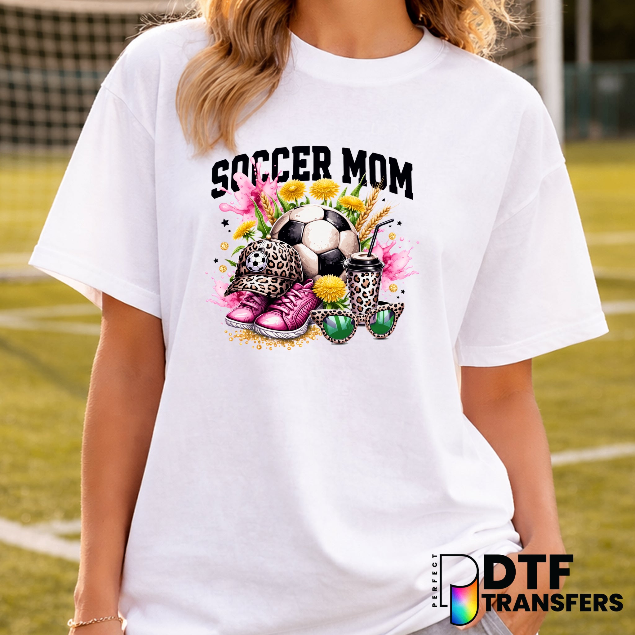 Soccer Mom – Soccer DTF Transfer