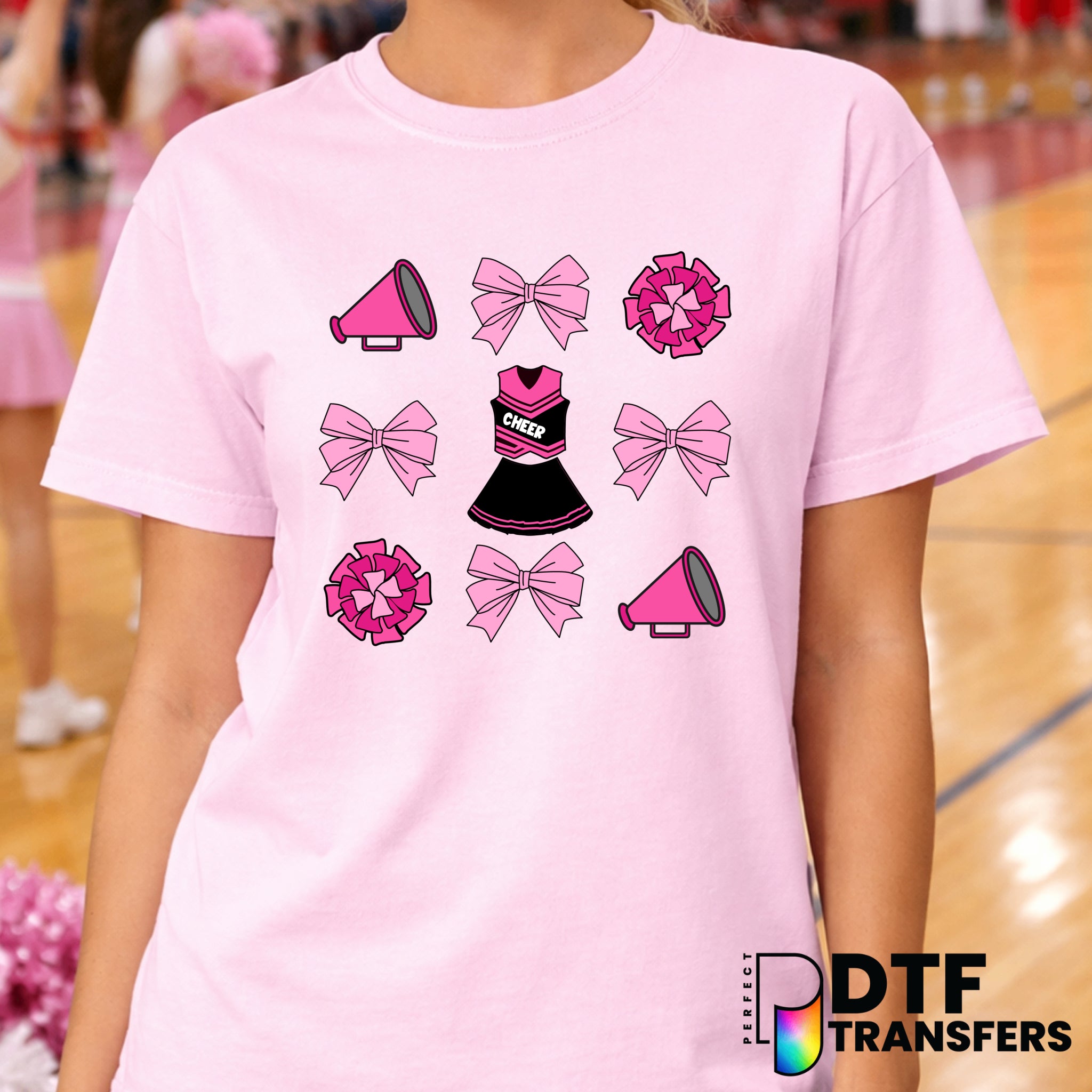 Cheer Mom – Cheerleading DTF Transfer