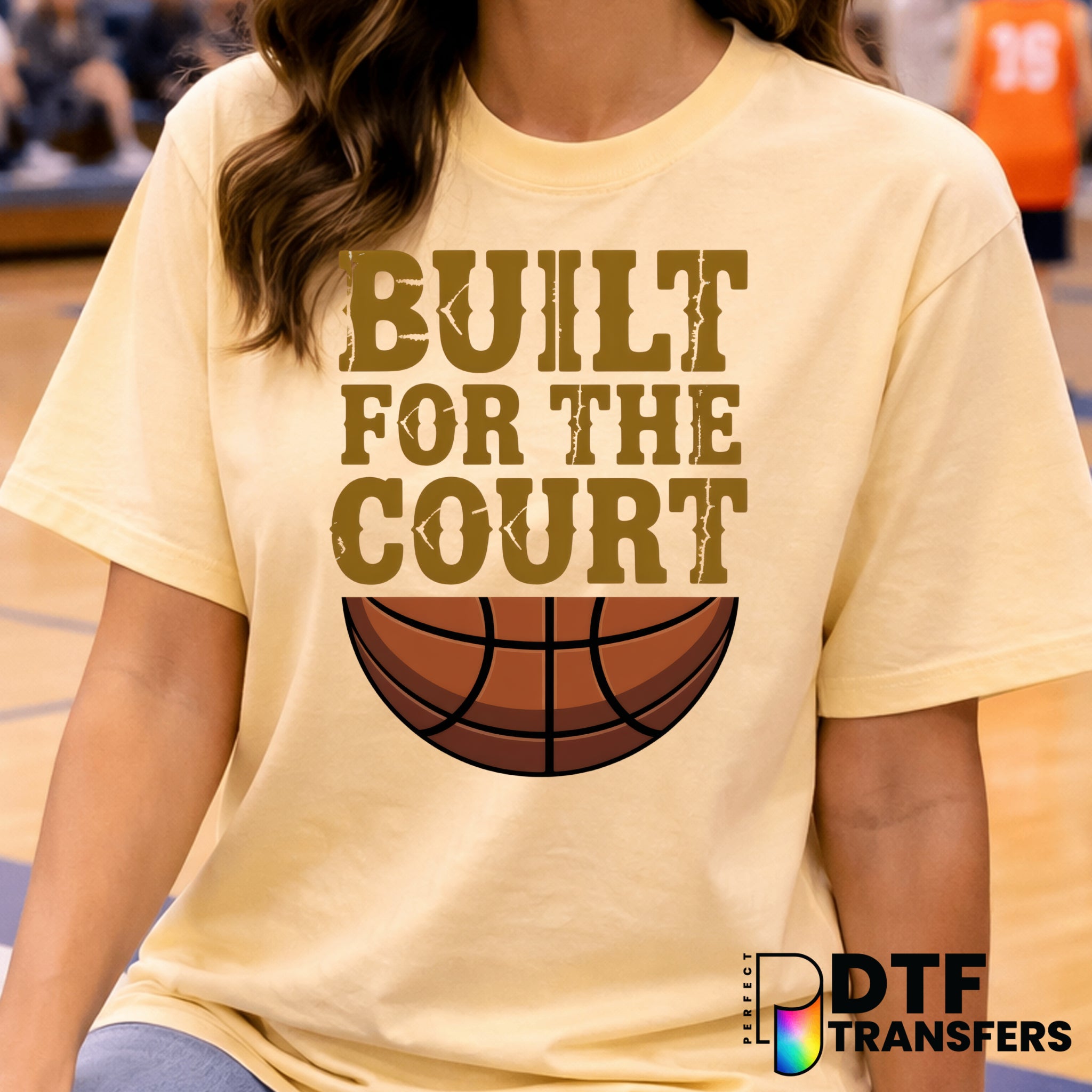 Built For The Court – Basketball DTF Transfer