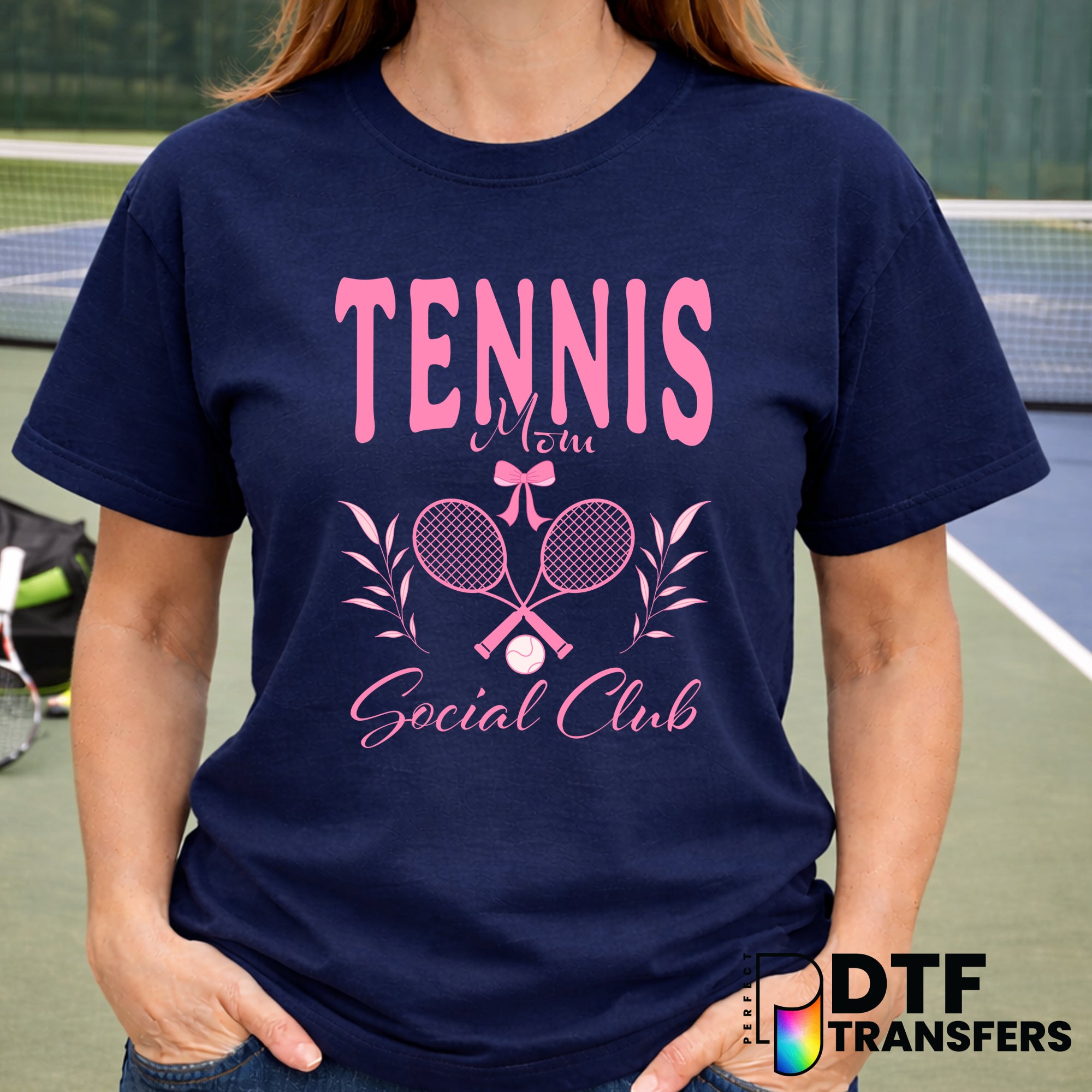 VINTAGE TENNIS MOM SOCIAL CLUB – Tennis DTF Transfer