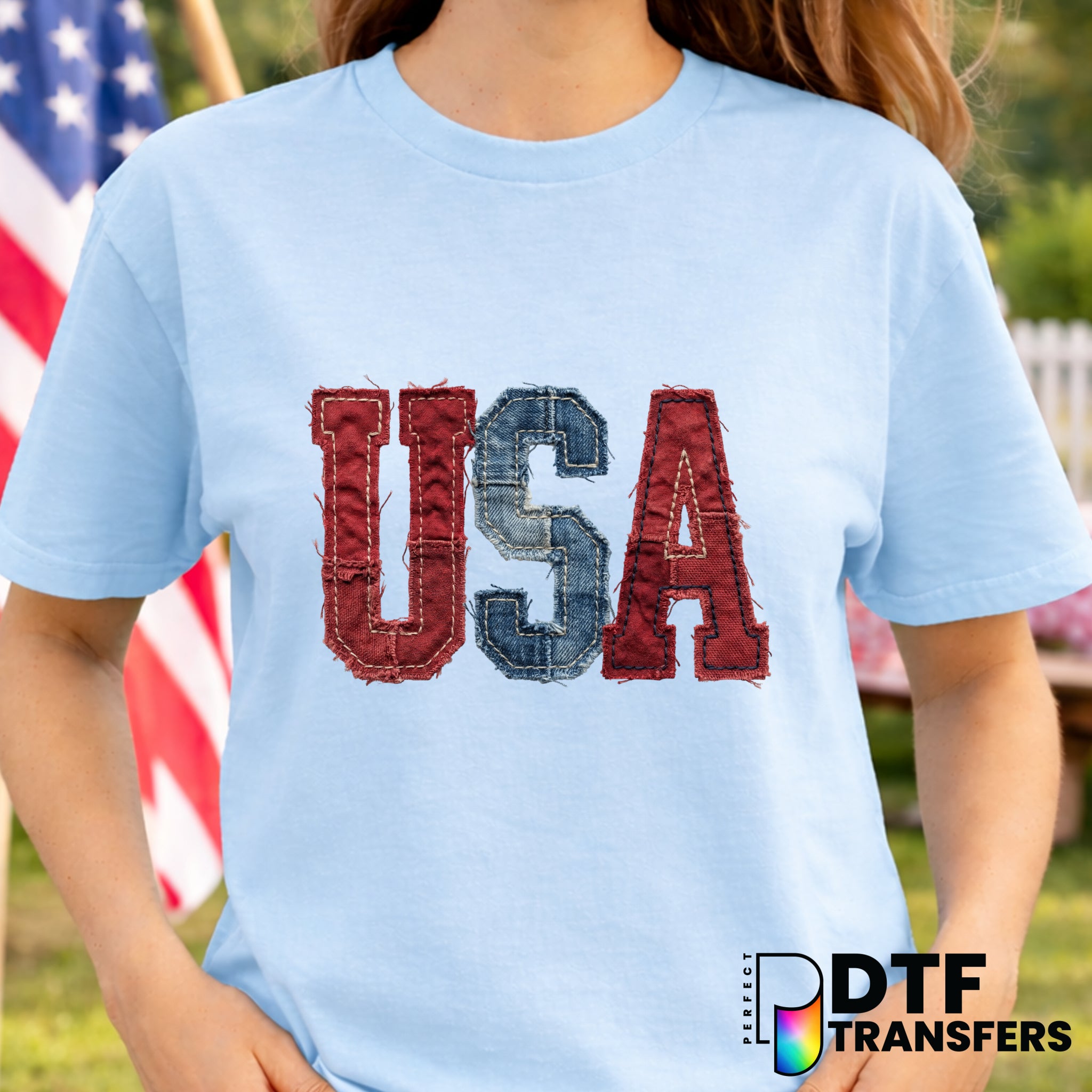 USA – Fourth of July DTF Transfer