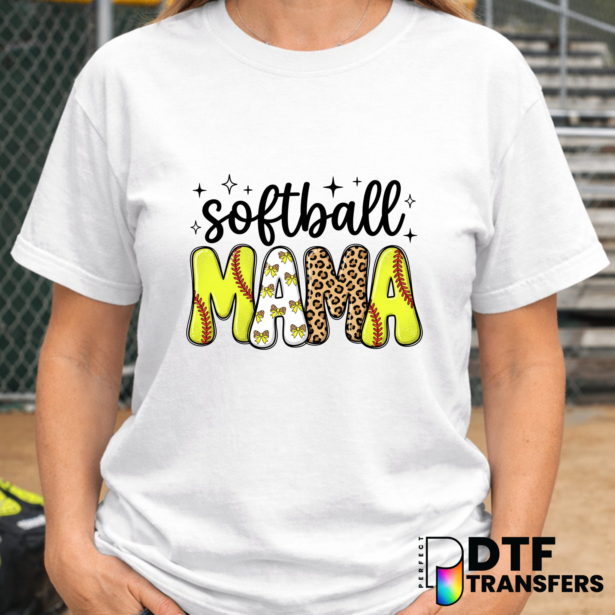 Softball Mama – Softball DTF Transfer