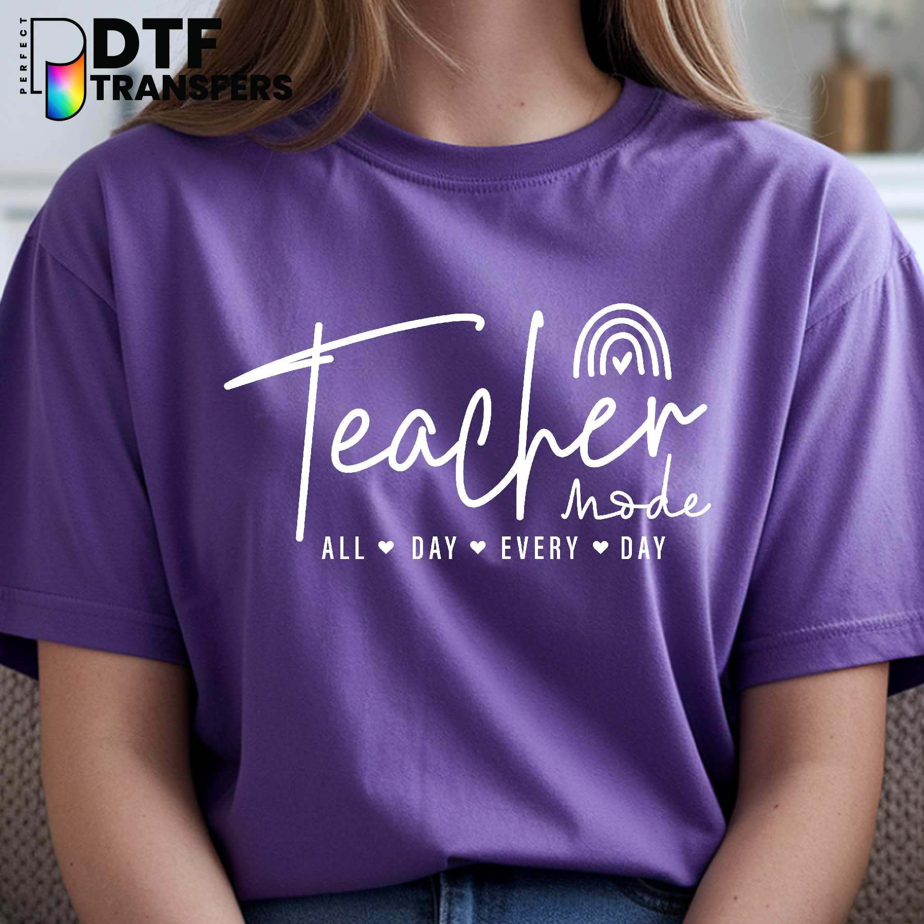 Teacher Mode ON. – Teacher DTF Transfer
