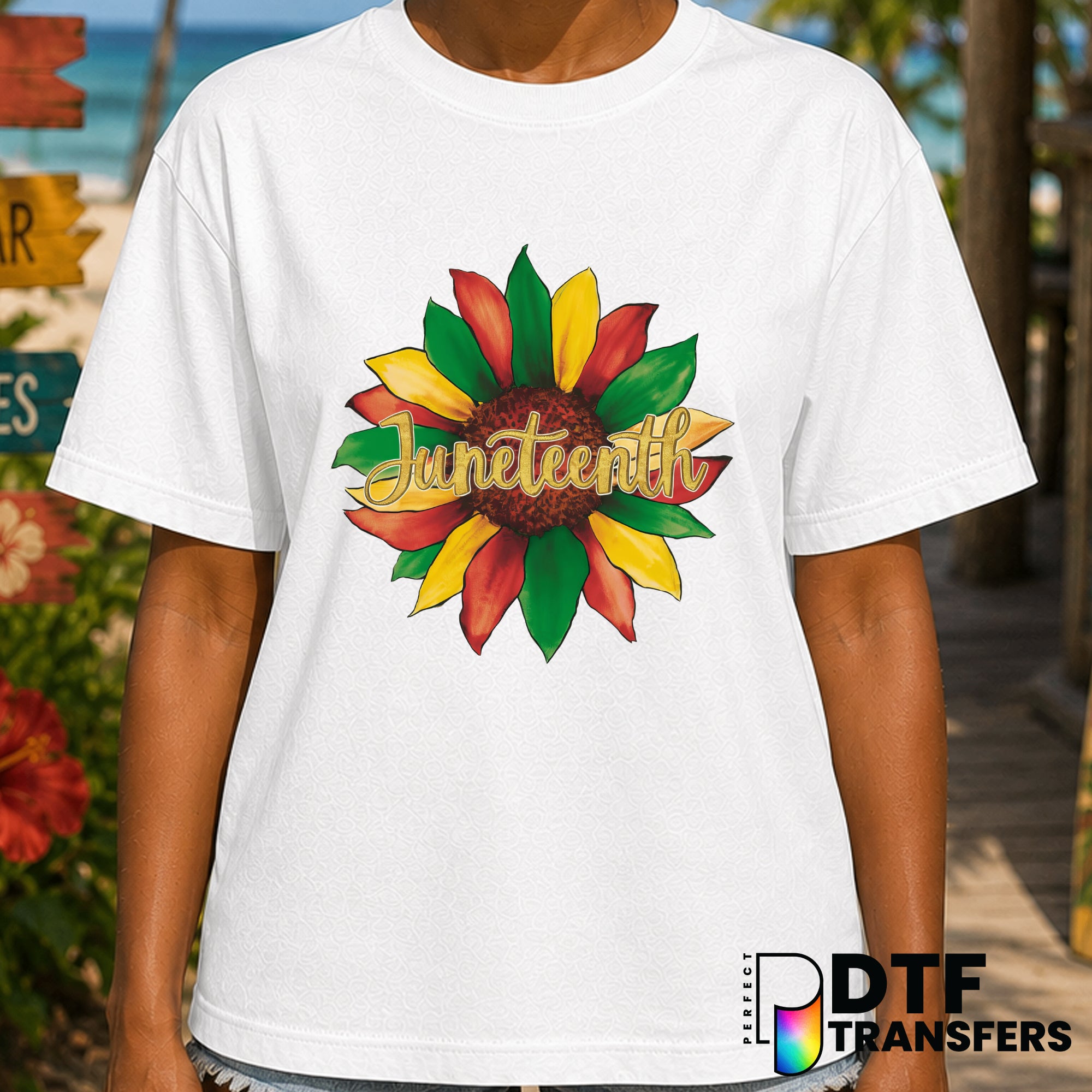 HAPPY JUNETEENTH – Black History Month DTF Transfer