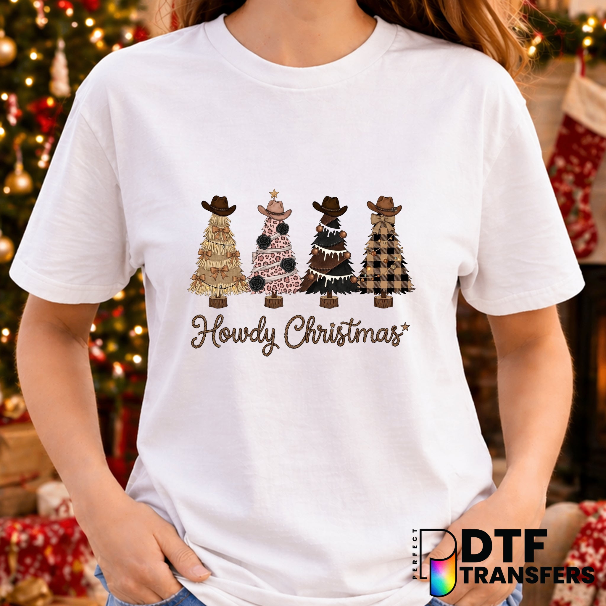 Howdy Christmas – Christmas DTF Transfer