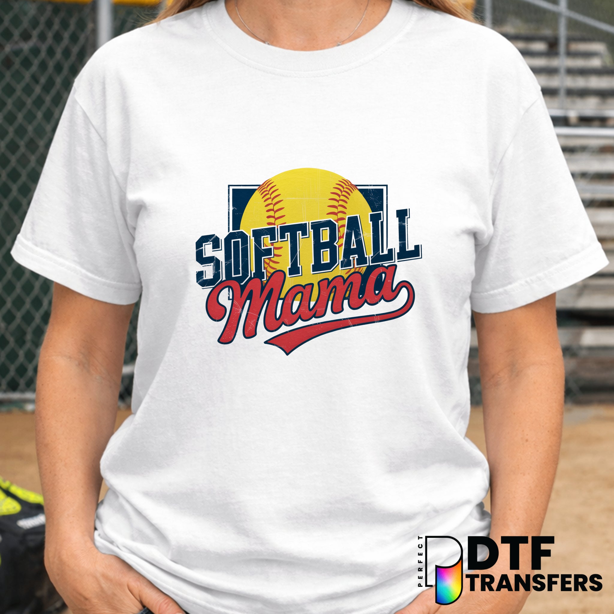 Softball Mama – Softball DTF Transfer