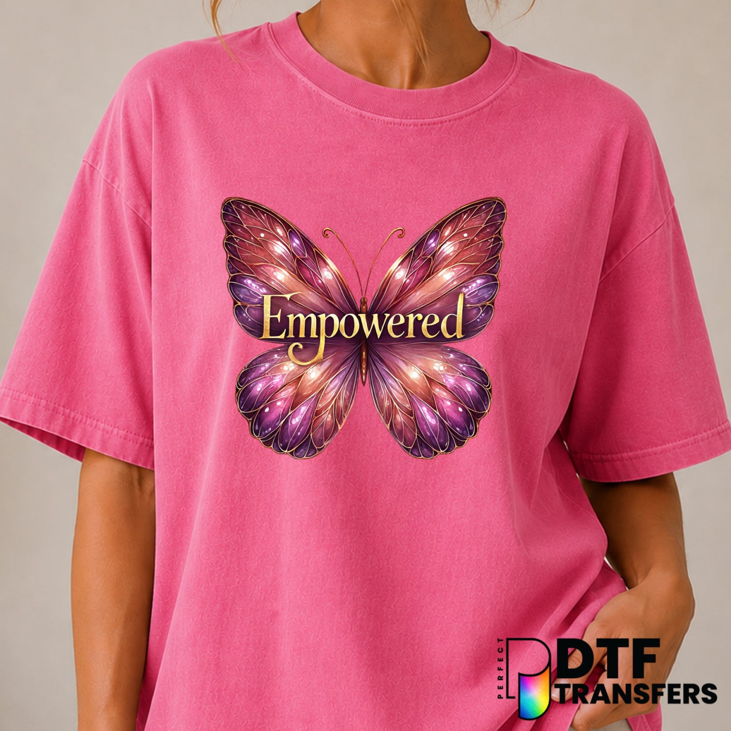 GIRL POWER – Women Empowerment DTF Transfer (view 2 of 2) – by Perfect DTF Transfers – Premade DTF Transfers – Women Empow...