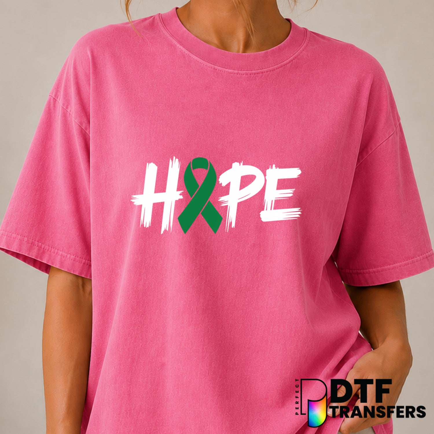 HOPE – Mental Health Awareness DTF Transfer (view 1 of 2) – by Perfect DTF Transfers – Premade DTF Transfers – Mental Heal...