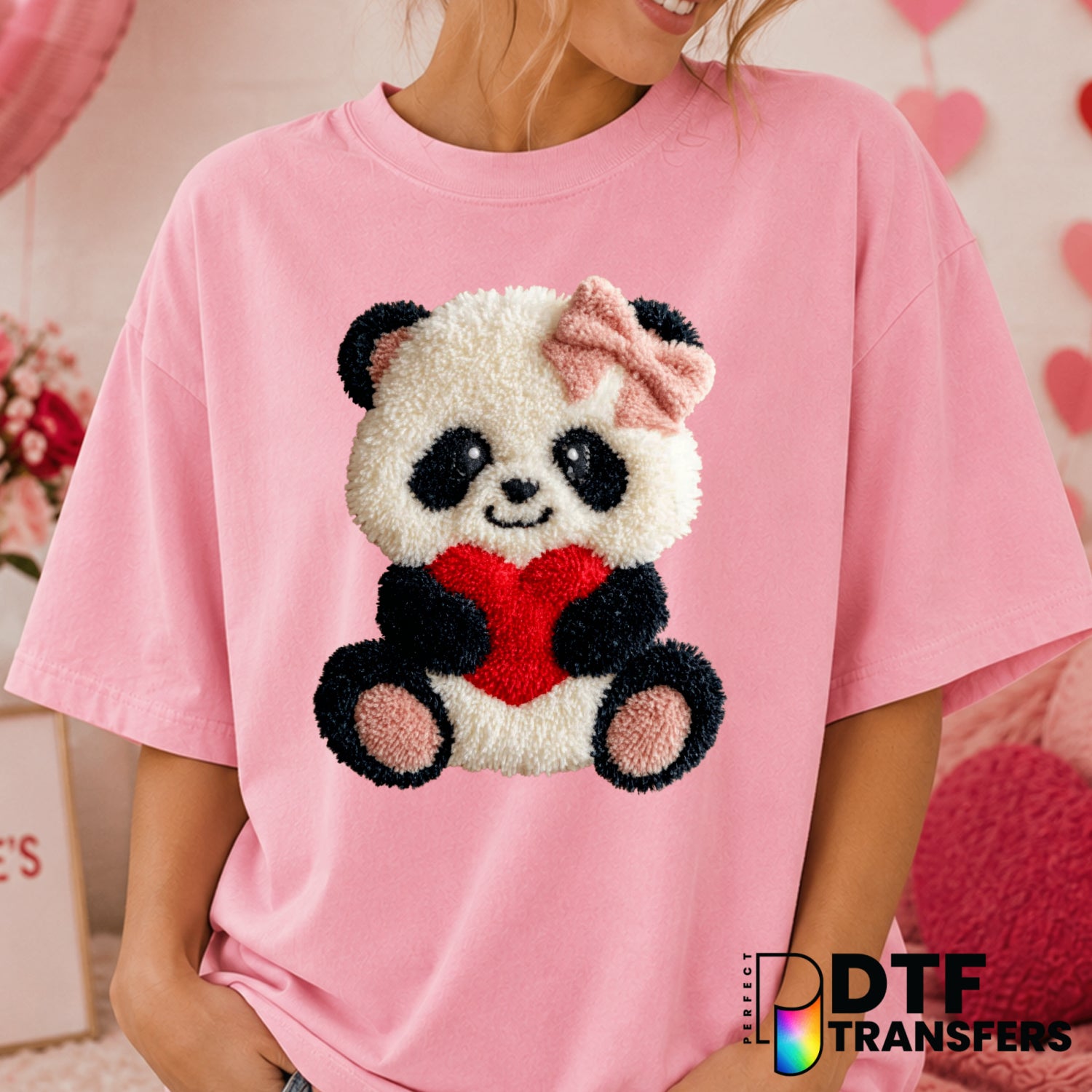 I LOVE MY FAMILY – Valentine's Day DTF Transfer (view 2 of 2) – by Perfect DTF Transfers – Premade DTF Transfers – Valenti...