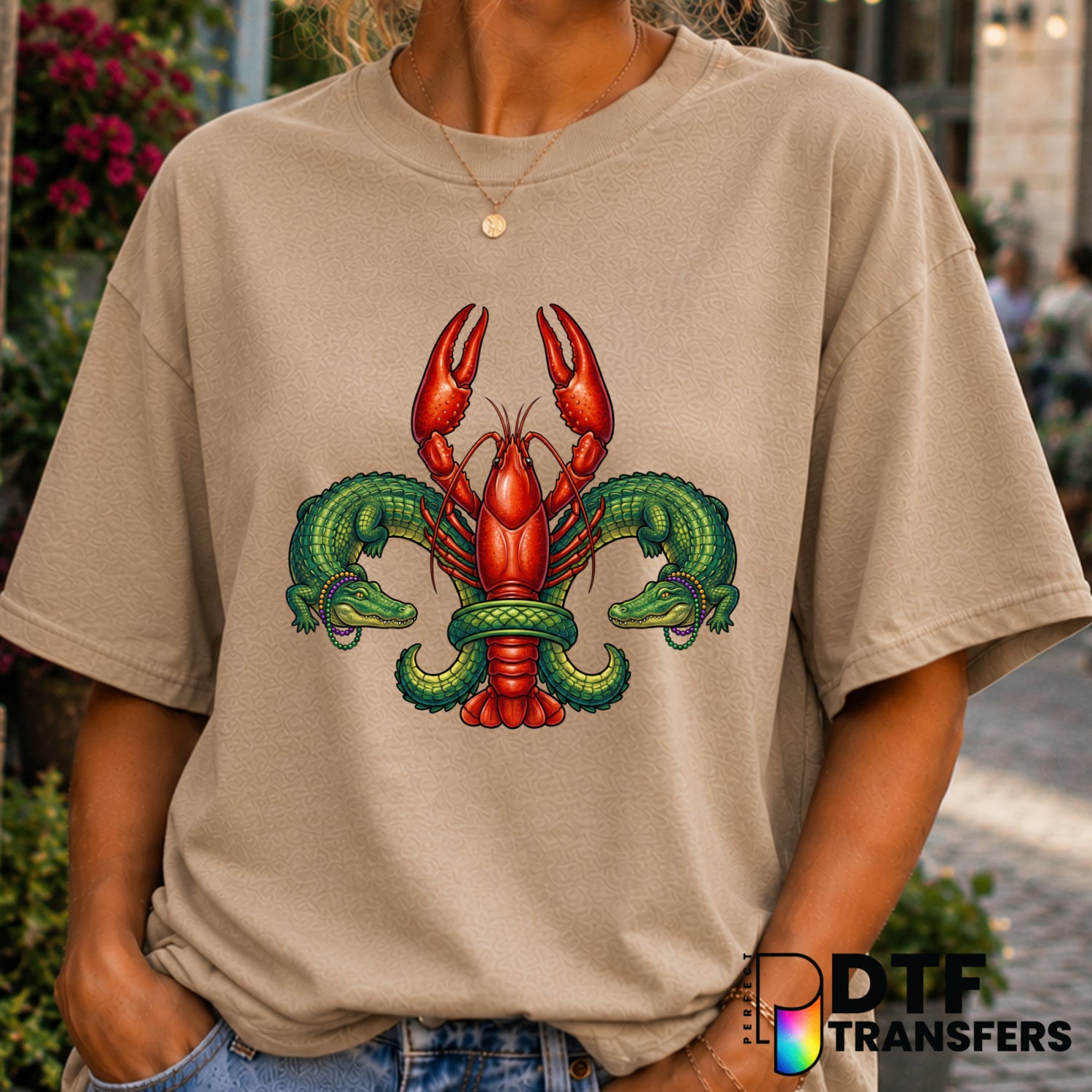 LET THE GOOD TIMES ROLL – Mardi Gras DTF Transfer (view 1 of 2) – by Perfect DTF Transfers – Premade DTF Transfers – Mardi...