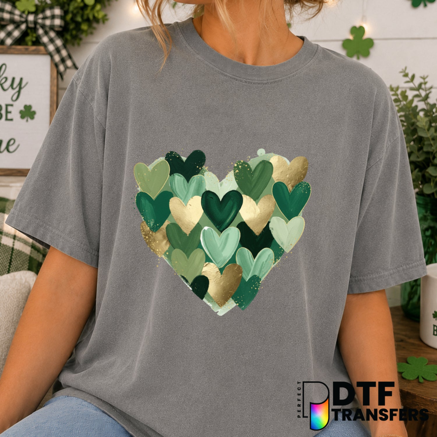 LUCKY EST 2024 – St. Patrick's Day DTF Transfer (view 1 of 2) – by Perfect DTF Transfers – Premade DTF Transfers – St. Pat...