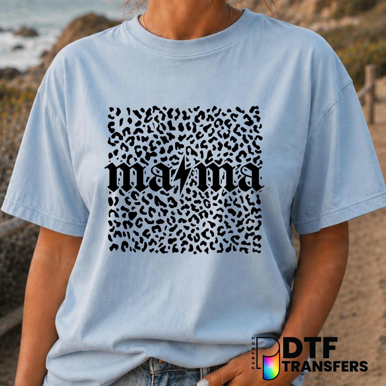 Mama – Mother's Day DTF Transfer (view 2 of 2) – by Perfect DTF Transfers – Premade DTF Transfers – Mother's Day, Mom
