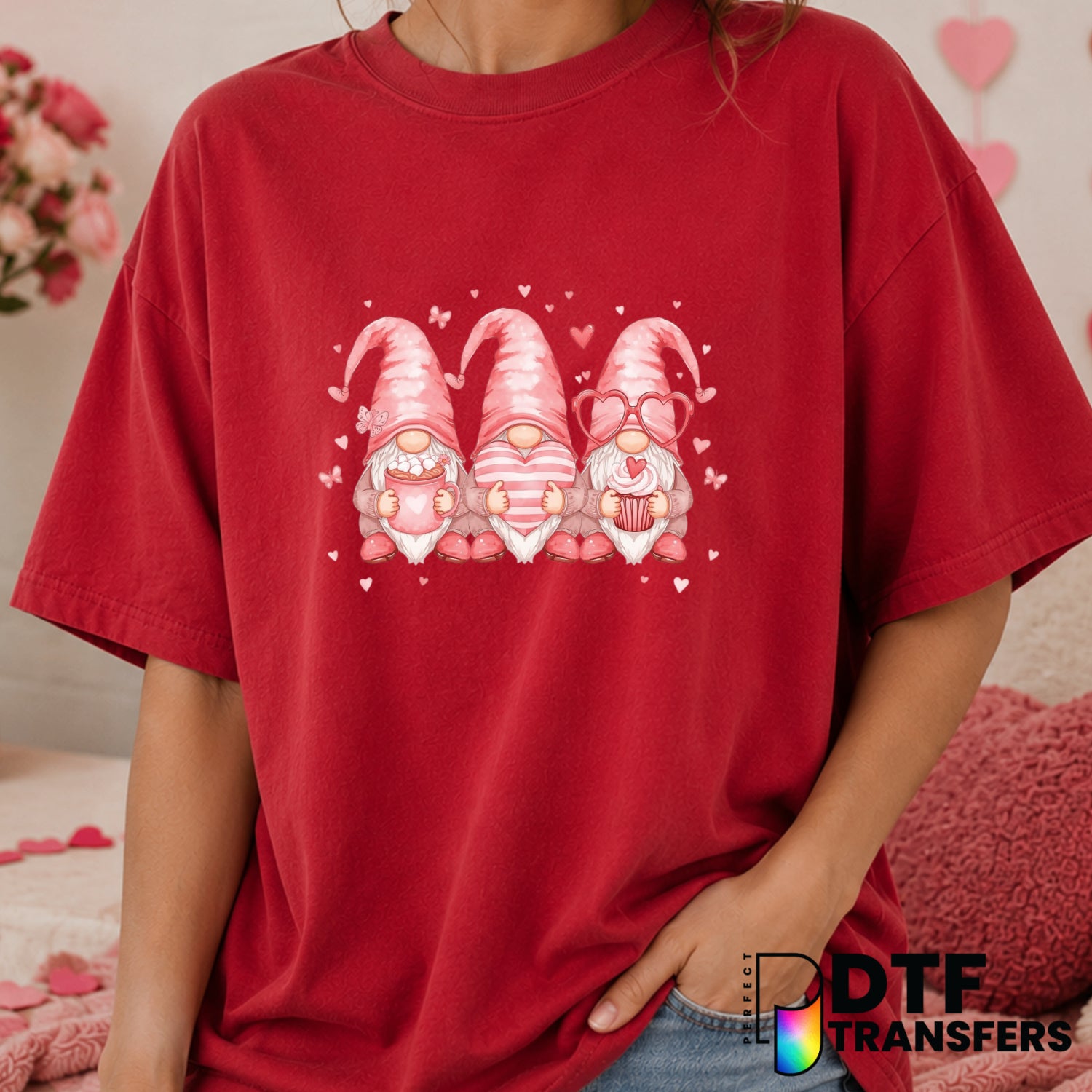 Mama's Little Valentine – Valentine's Day DTF Transfer (view 1 of 2) – by Perfect DTF Transfers – Premade DTF Transfers –...