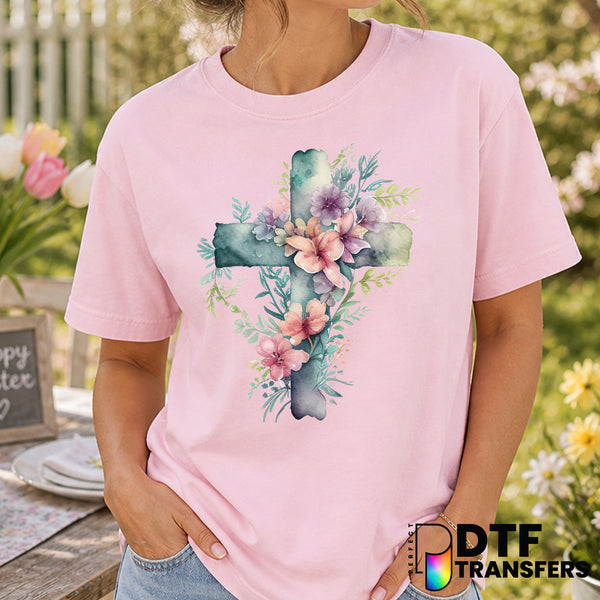 He Is Risen – Easter DTF Transfer