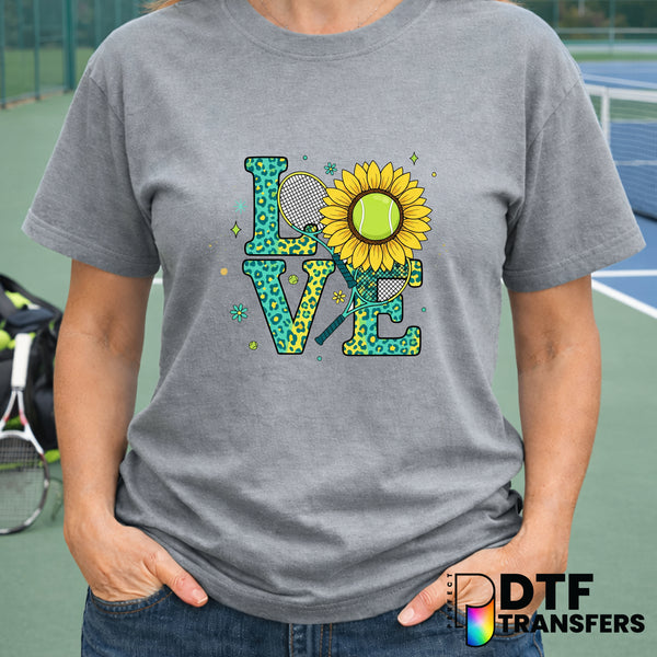 Tennis Love – Tennis DTF Transfer