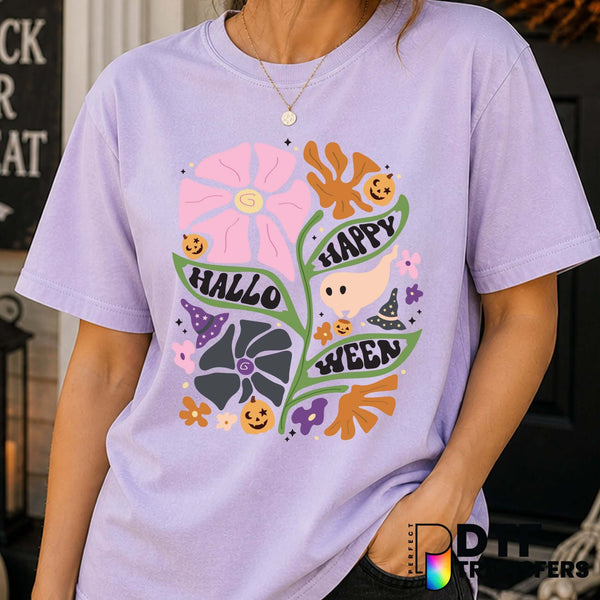 BOHO HAPPY HALLOWEEN – Halloween DTF Transfer