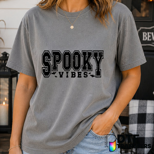 Spooky Vibes – Halloween DTF Transfer
