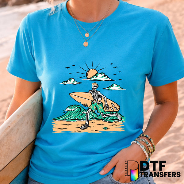 SURF IS LIFE – Surfing DTF Transfer