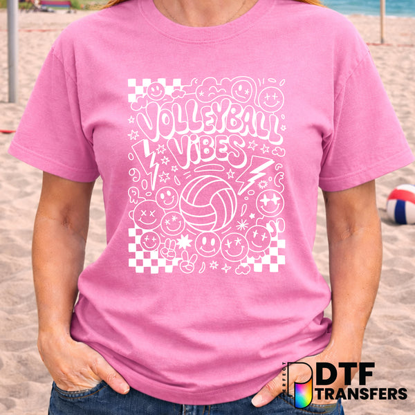 Volleyball Vibes – Volleyball DTF Transfer