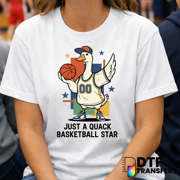 Goose Basketball Player – Basketball DTF Transfer