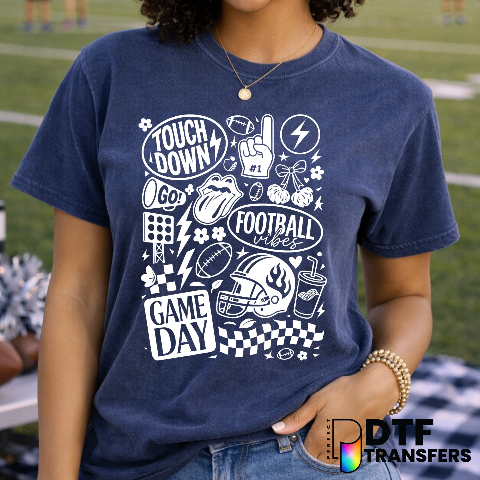 Game Day – Football DTF Transfer