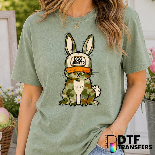 Egg Hunter Happy Easter – Easter DTF Transfer