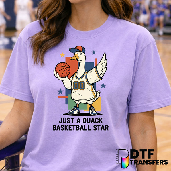 Goose Basketball Player – Basketball DTF Transfer