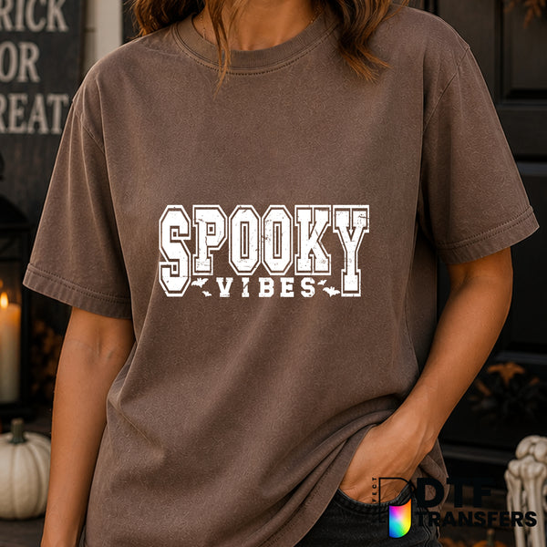 Spooky Vibes – Halloween DTF Transfer