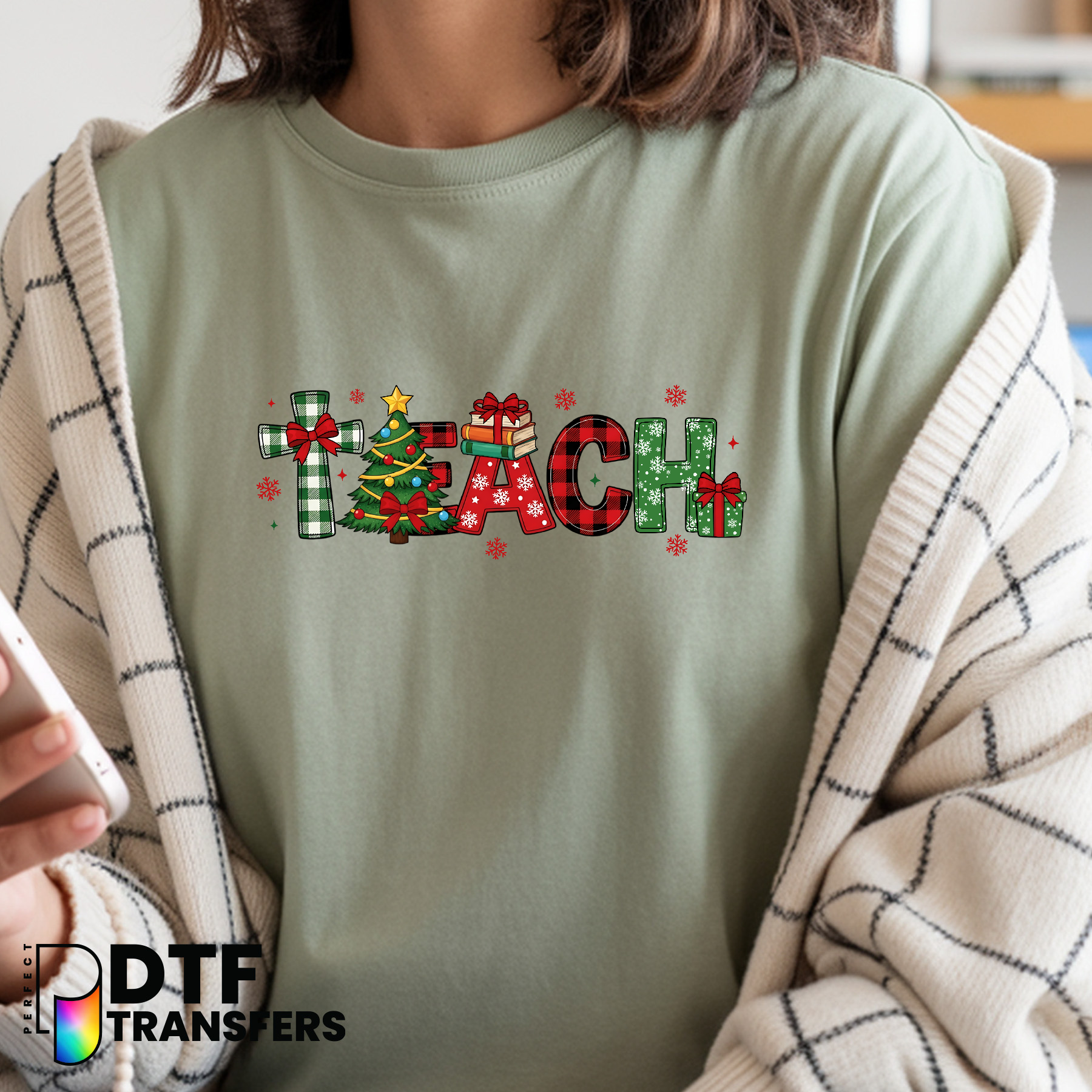 Oh, what fun it is to teach! – Teacher DTF Transfer