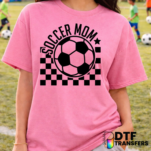 SOCCER MOM – Soccer DTF Transfer
