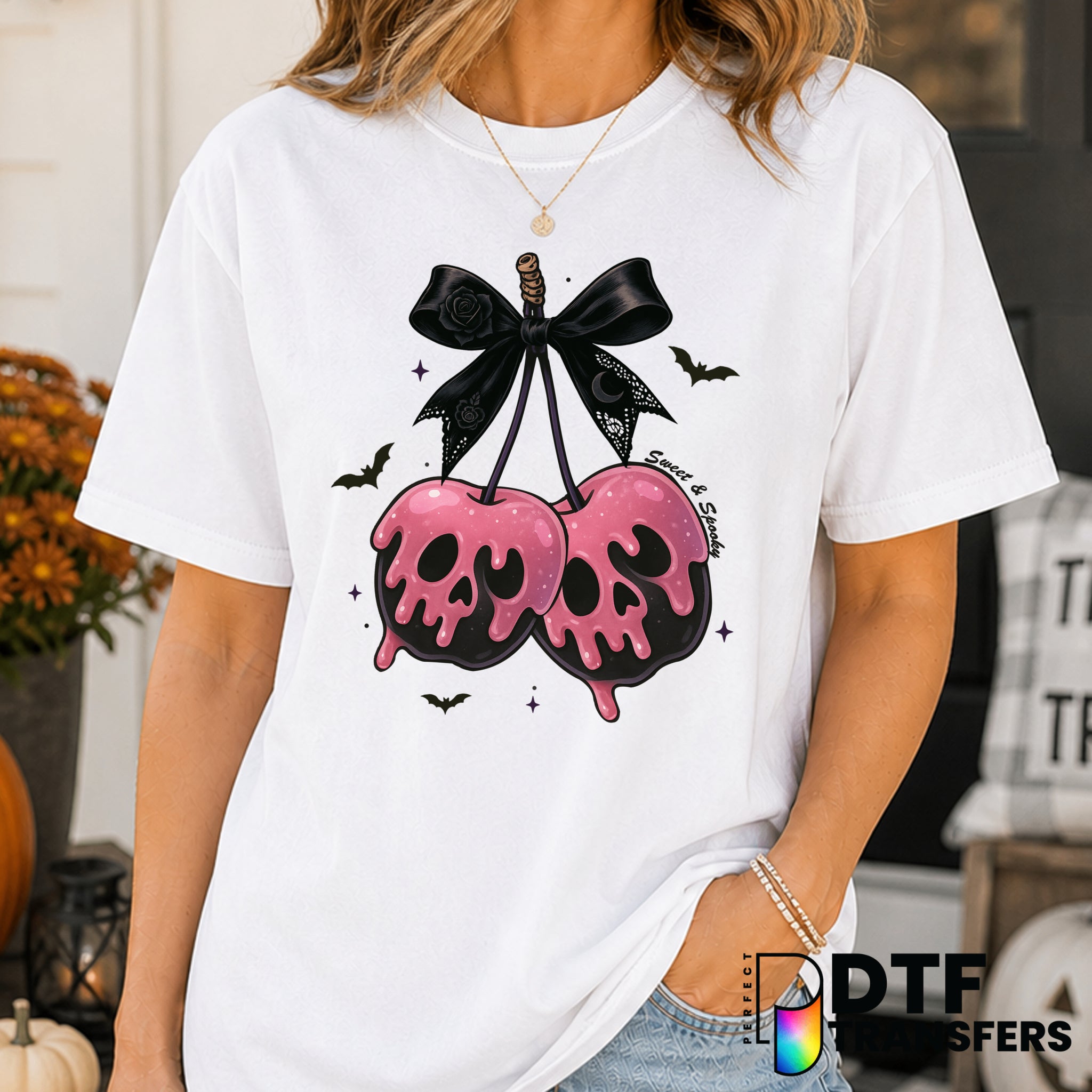 SWEET AND SPOOKY – Halloween DTF Transfer