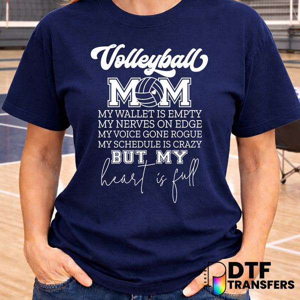 Volleyball Mom – Volleyball DTF Transfer