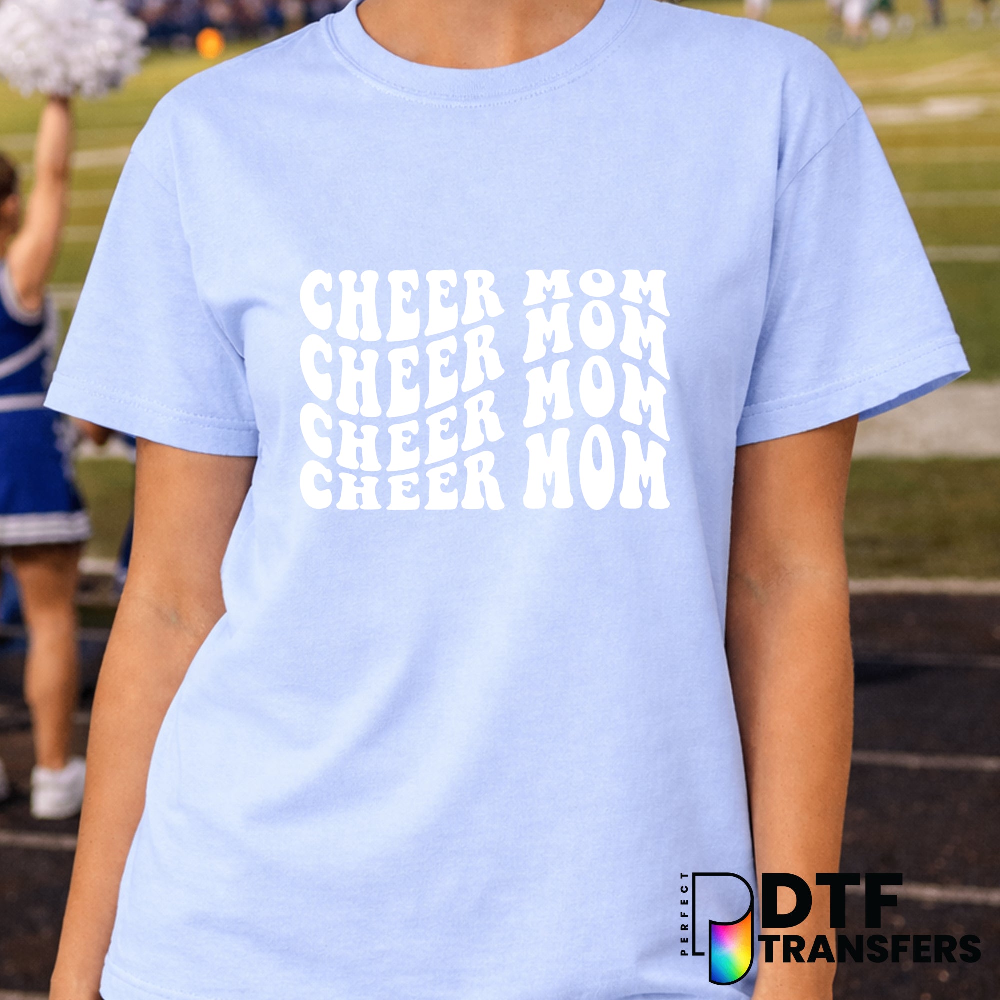 Cheer Mom – Cheerleading DTF Transfer