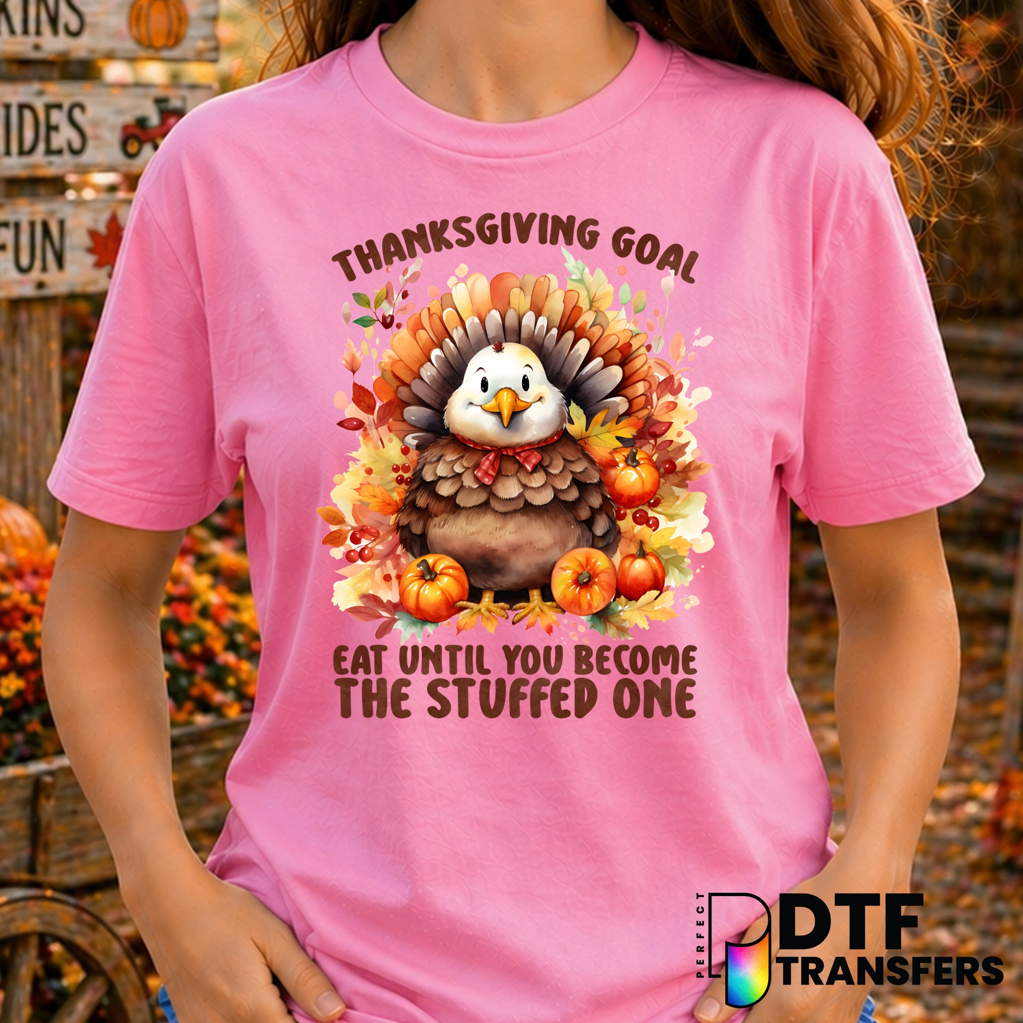 Thanksgiving Goals – Thanksgiving DTF Transfer