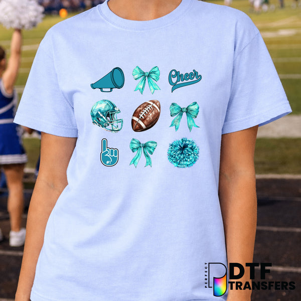 It's Game Day Y'all – Cheerleading DTF Transfer