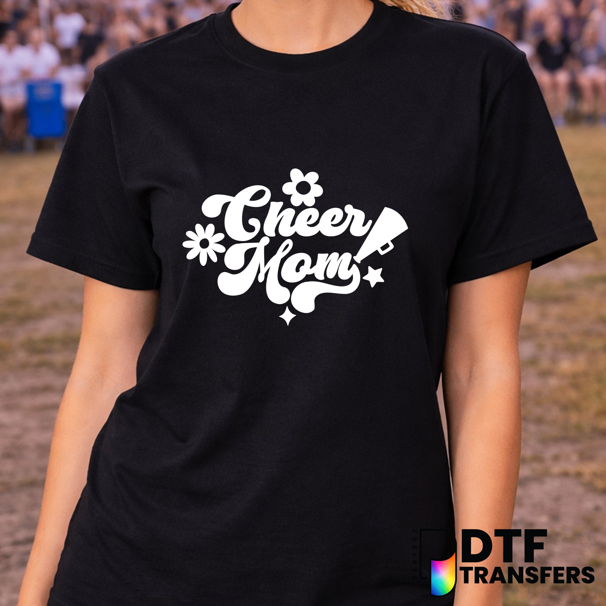 Cheer Mom – Cheerleading DTF Transfer