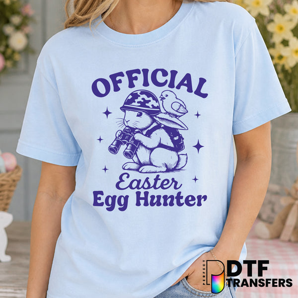 OFFICIAL EASTER EGG HUNTER – Easter DTF Transfer