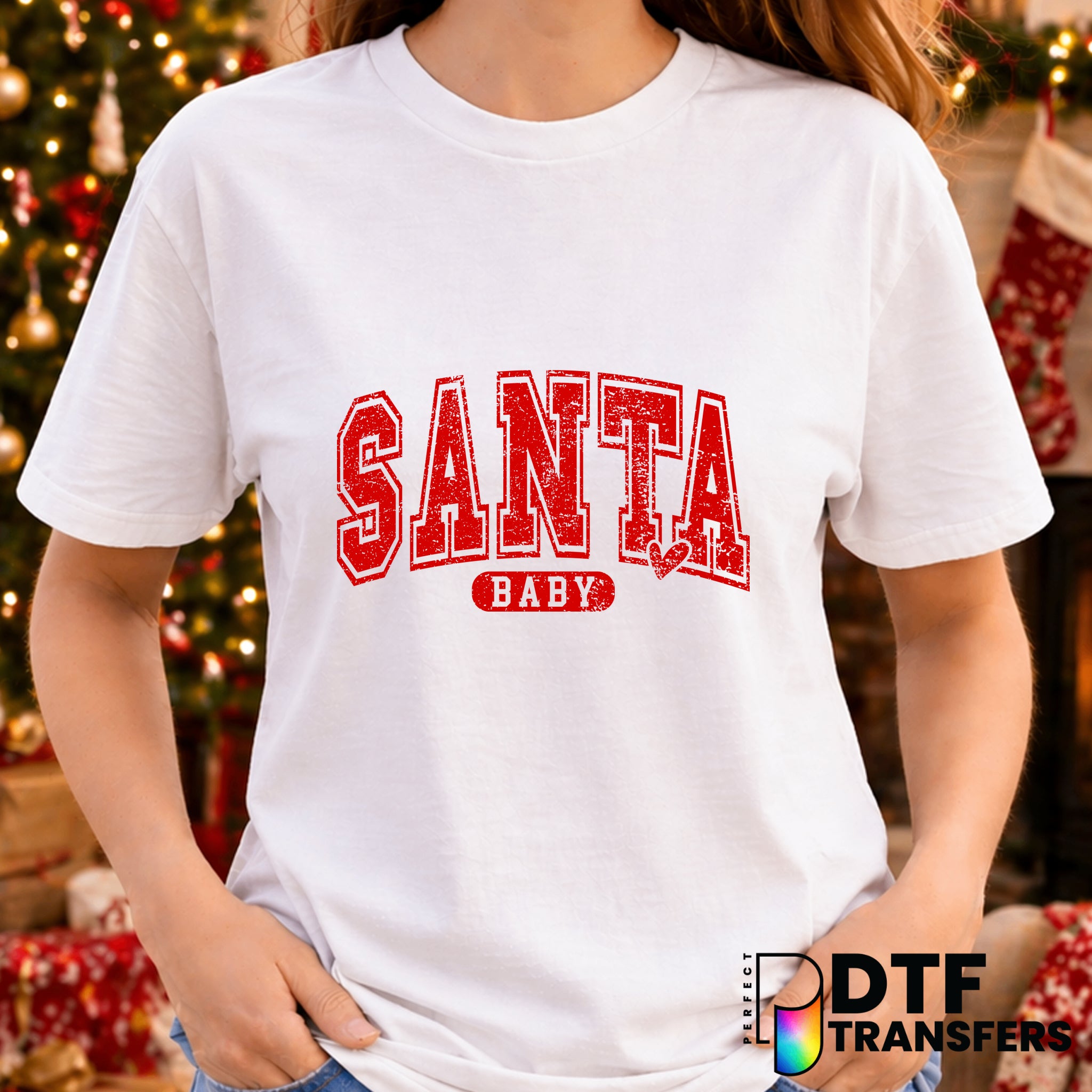 Santa Baby – Christmas DTF Transfer