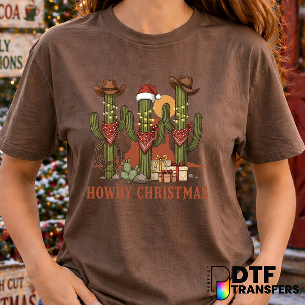 HOWDY CHRISTMAS – Christmas DTF Transfer
