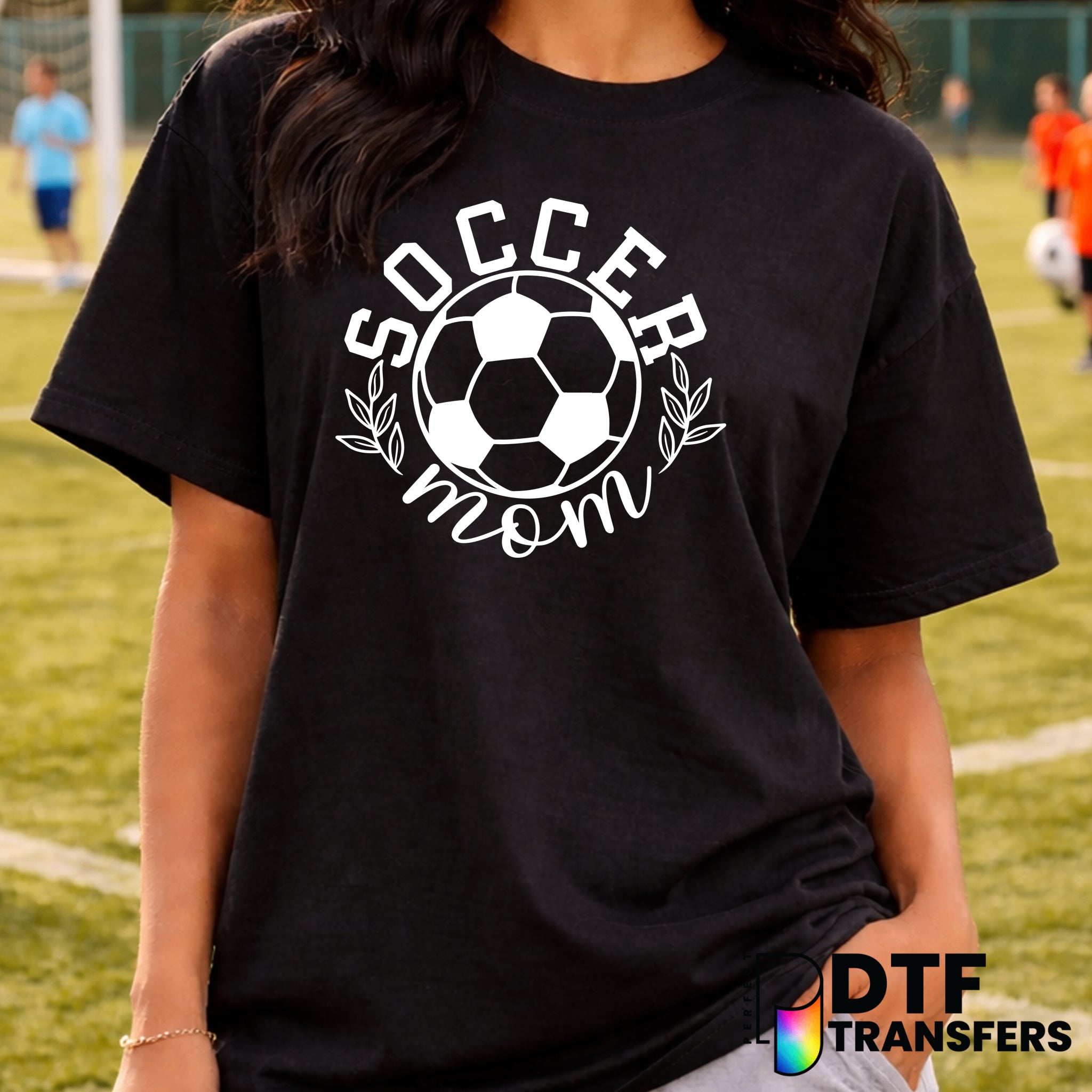 Soccer Mom – Soccer DTF Transfer