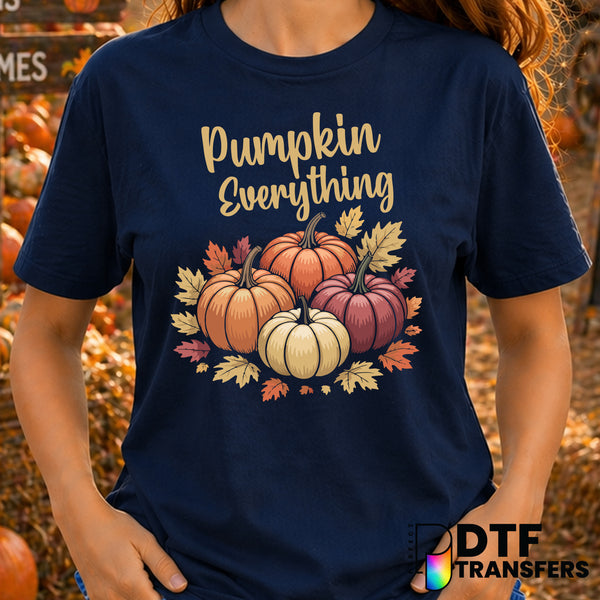 Pumpkin Everything – Thanksgiving DTF Transfer