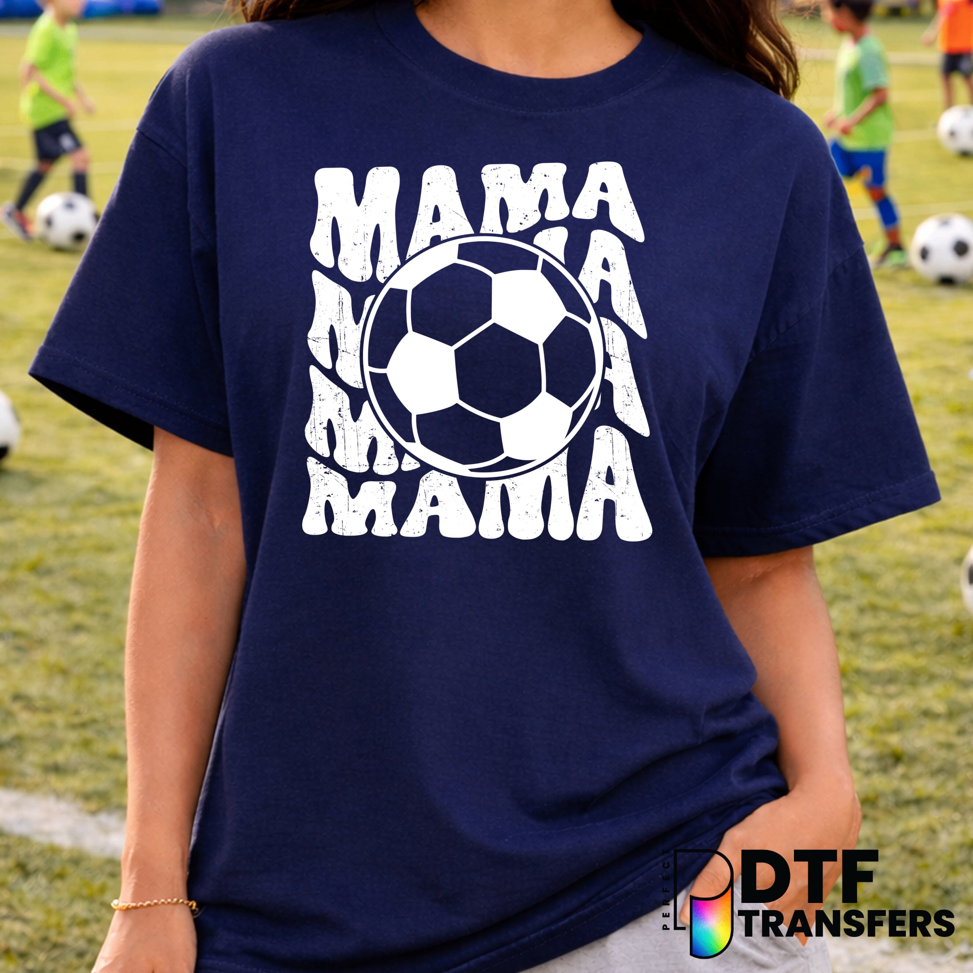 Mama – Soccer DTF Transfer