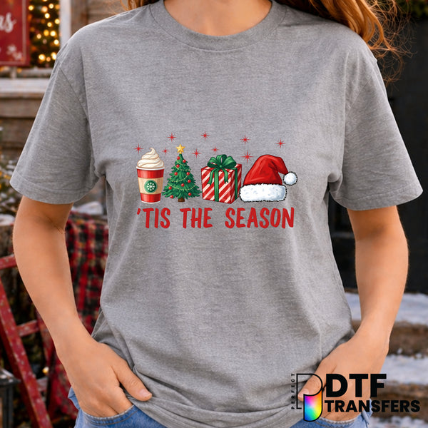 Tis The Season – Christmas DTF Transfer