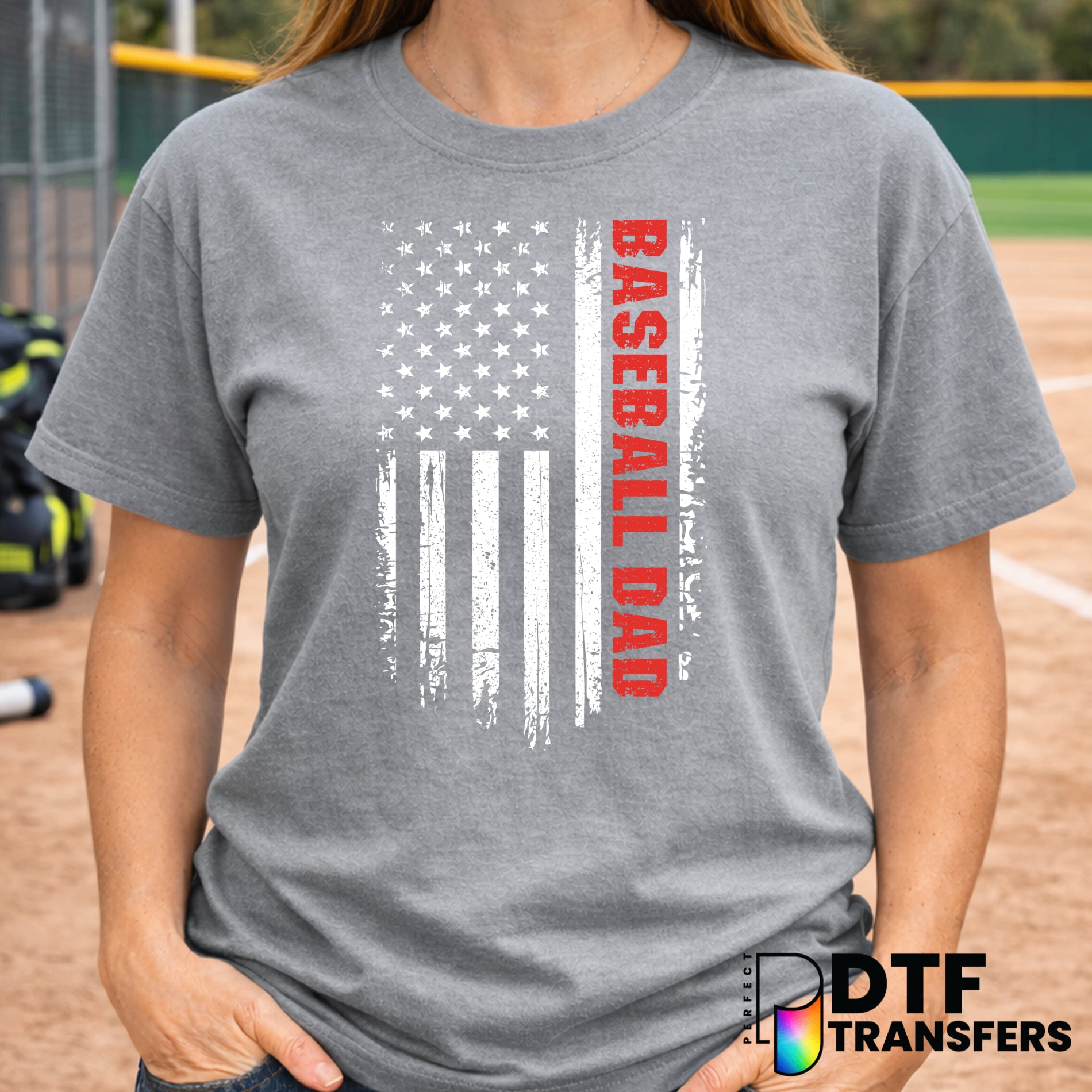 BASEBALL DAD – Softball DTF Transfer