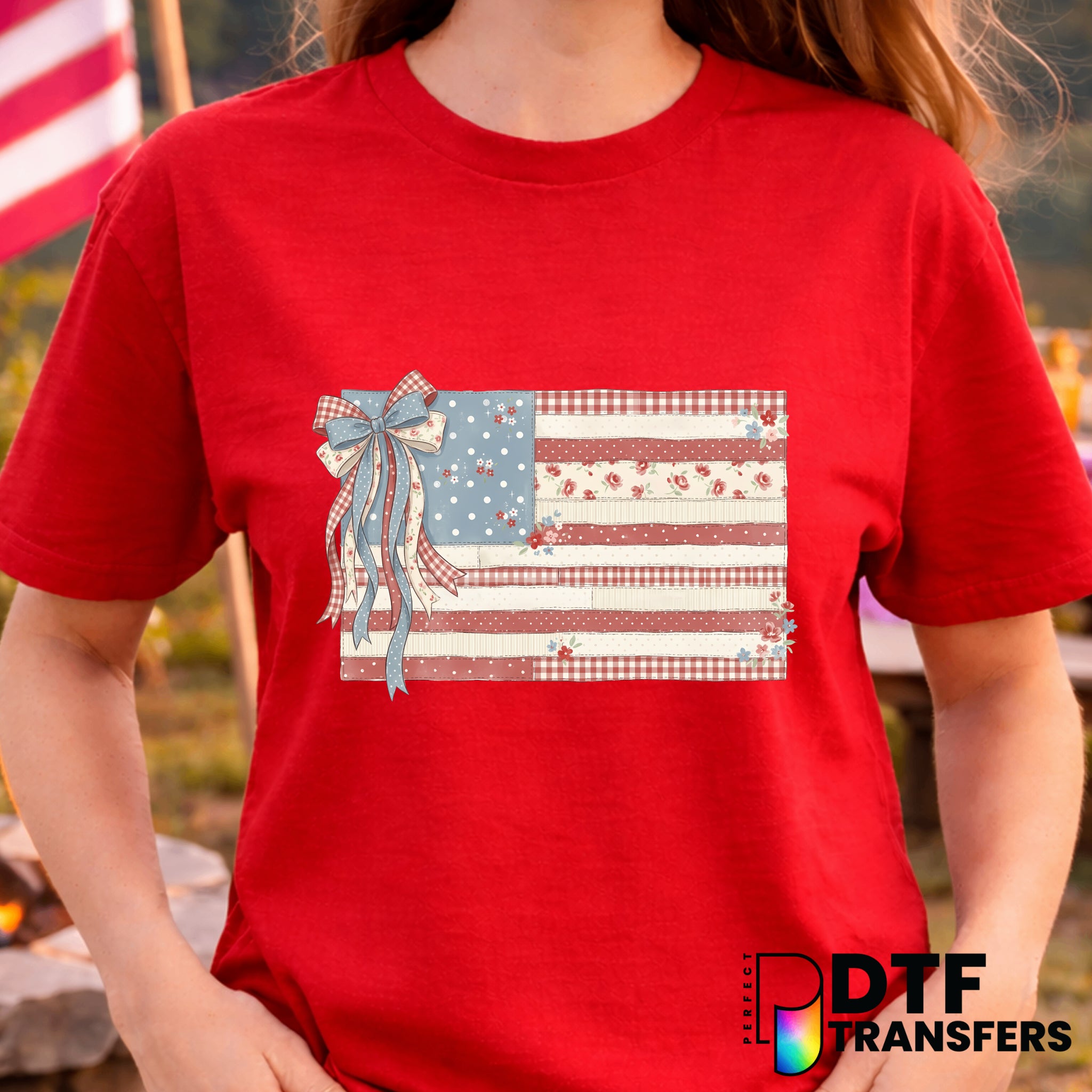 USA – Fourth of July DTF Transfer